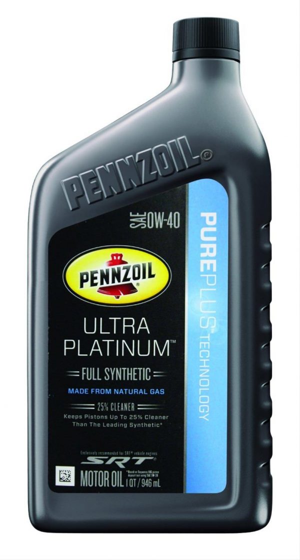 Pennzoil Ultra Platinum Motor Oil with PurePlus Technology